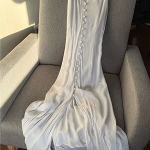 Super pretty A&F lined white summery dress